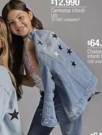 Chaquetas colección infantil Urb