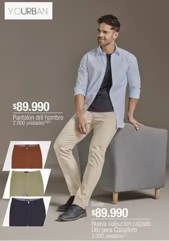 Jumbo Pantalon dril hombre oferta