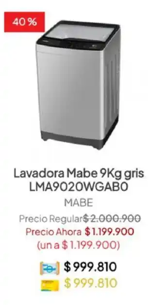 Easy MABE Lavadora 9Kg oferta