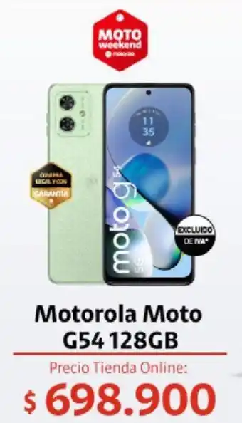 Claro Motorola Moto G54 128GB oferta