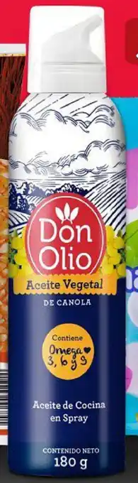Tiendas D1 Aceite Spray Canola Don Olio 180ml oferta