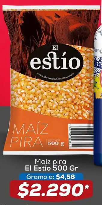 Tiendas D1 Maíz pira El Estio 500 Gr oferta