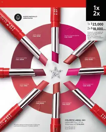 Ésika COLORFIX Labial 24H 2 g/.07 oz. oferta