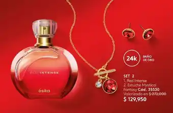 Ésika Red Intense + Estuche Mystical Fantasy oferta