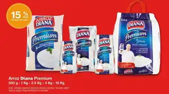 Makro Arroz Diana Premium 500 g - 1 kg - 2.5 kg - 4 kg - 10 kg oferta