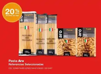 Makro Pasta Aro Referencias Seleccionadas oferta