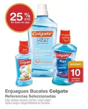 Makro Enjuagues Bucales Colgate Referencias Seleccionadas oferta