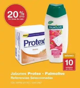 Makro Jabones Protex - Palmolive Referencias Seleccionadas oferta