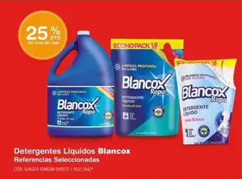 Makro Detergentes Líquidos Blancox Referencias Seleccionadas oferta