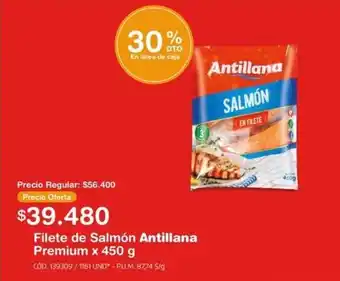 Makro Filete de Salmón Antillana Premium x 450 g oferta