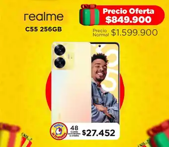 Alkomprar realme C55 256GB oferta