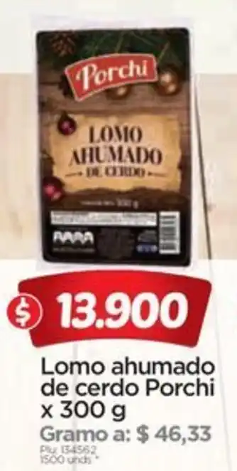 Surtimax Lomo ahumado de cerdo Porchi x 300 g oferta