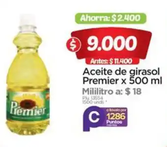 Surtimax Aceite de girasol Premier x 500 ml oferta