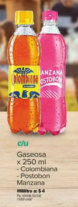 Surtimax Gaseosa x 250 ml - Colombiana - Postobon Manzana oferta