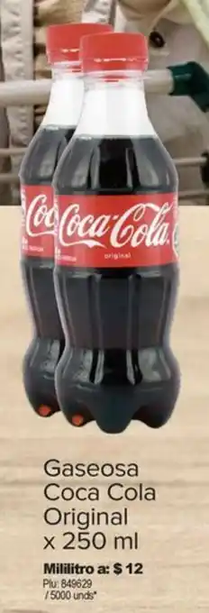 Surtimax Gaseosa Coca-Cola Original x 250 ml x 2 und. oferta