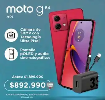 Olímpica motorola moto g84 oferta