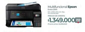 Olímpica Multifuncional Epson Ecota L5590 oferta
