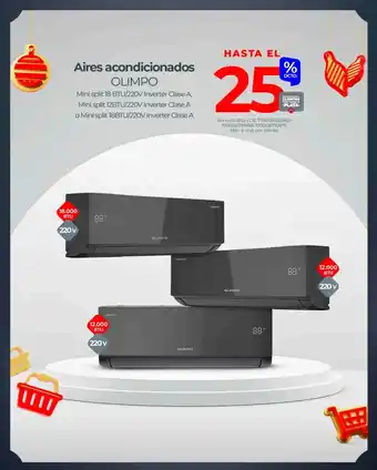 Olímpica Aires acondicionados OLIMPO oferta