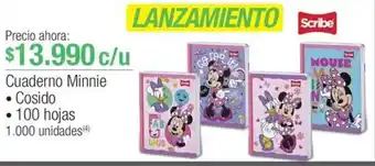 Jumbo LANZAMIENTO Cuaderno Minnie oferta