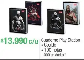 Jumbo Cuaderno Play Station oferta