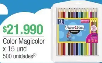 Jumbo Color Magicolor x 15 und 500 unidades oferta