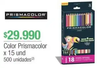 Jumbo PRISMACOLOR Color Prismacolor x 15und oferta