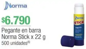 Jumbo Pegante en barra Norma Stick x 22g oferta
