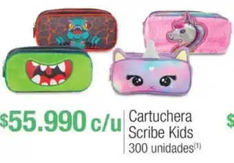 Jumbo Cartuchera Scribe Kids 300 unidades oferta