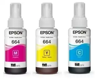 Alkomprar Kit 3 EPSON botellas 664 color oferta