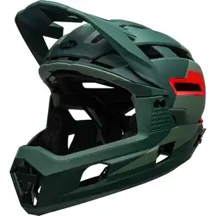 Alkomprar Casco Bicicleta BELL Talla L SUPER AIR R Verde Rojo Mate oferta