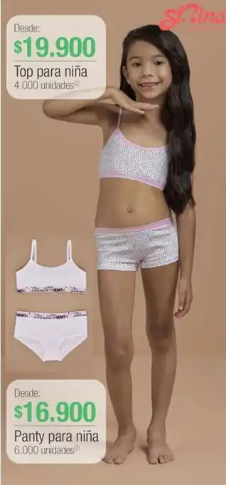 Jumbo Top para niña oferta