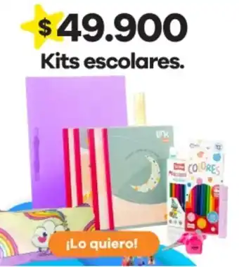 Éxito Kits escolares oferta
