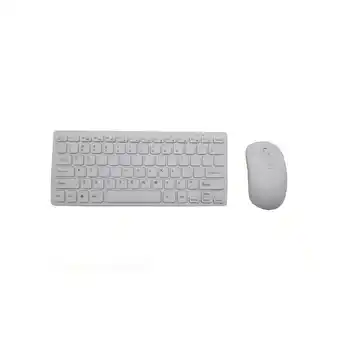 Falabella Teclado y mouse inalambrico gkm901 blanco oferta