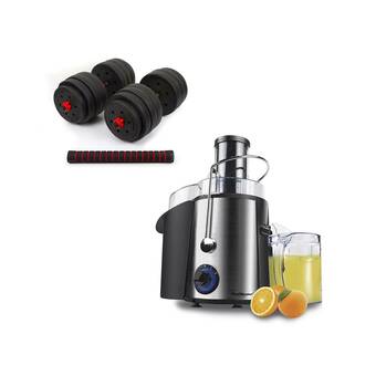 Falabella Combo extractor jugos 850w + mancuernas pesas 40kg oferta