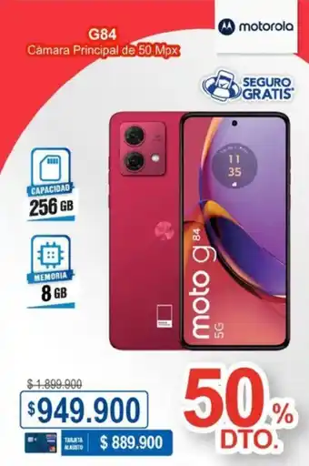 Ktronix motorola G84 256GB oferta