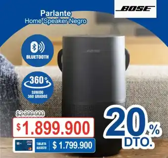 Ktronix BOSE Parlante Home Speaker Negro oferta