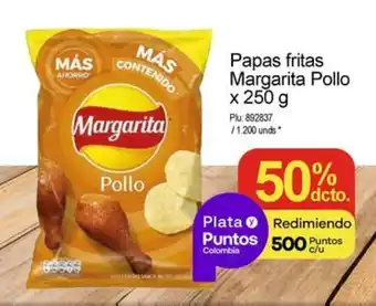 Surtimax Papas fritas Margarita Pollo x 250 g oferta