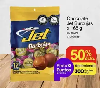 Surtimax Chocolate Jet Burbujas x 168 g oferta