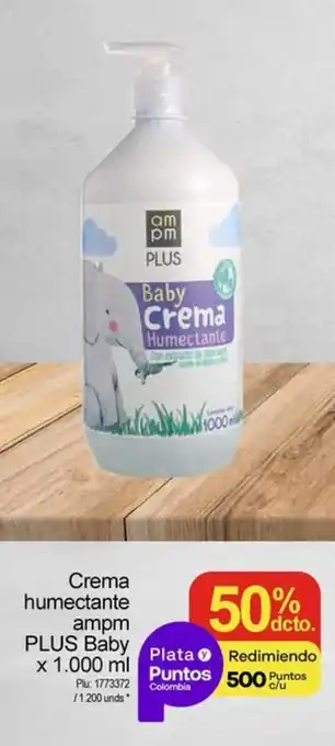 Surtimax Crema humectante am pm PLUS Baby x 1.000 ml oferta