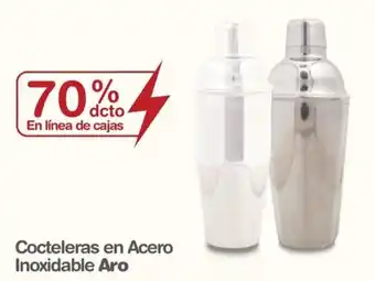 Makro Cocteleras en Acero Inoxidable Aro oferta