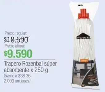 Jumbo Trapero Rozenbal súper absorbente x 250 g oferta