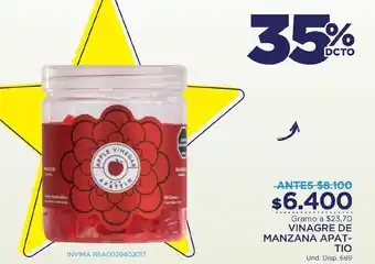 FarmaTodo VINAGRE DE MANZANA APATTIO oferta