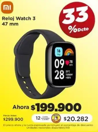 Alkomprar Reloj Watch 3 47mm oferta