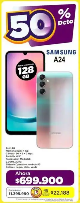 Alkomprar SAMSUNG A24 128GB oferta