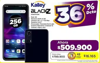 Alkomprar Kalley BLACKZ SMARTPHONE 256GB oferta