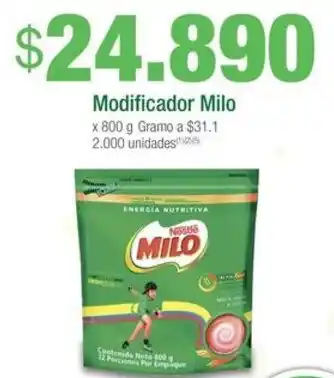 Jumbo Modificador Milo x 800g oferta