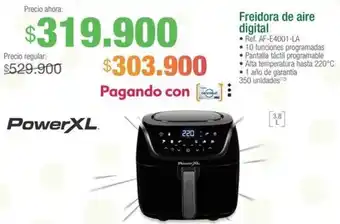 Jumbo Freidora de aire digital oferta