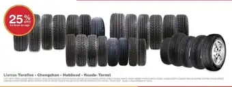 Makro Llantas Teraflex - Chengshan - Habilead - Roadx- Tornel oferta