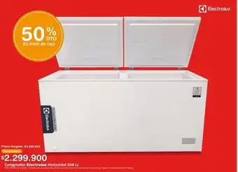 Makro Electrolux Congelador Electrolux Horizontal 508lt oferta