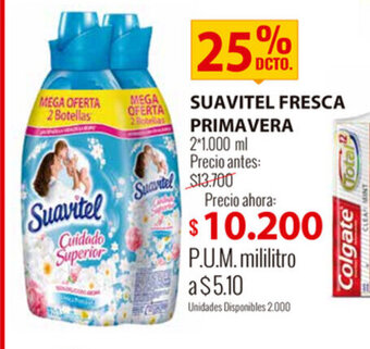 MercaCentro Suavitel Fresca Primavera oferta